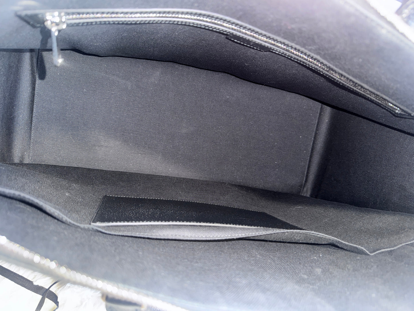 Gucci Interlocking G Black Leather Briefcase