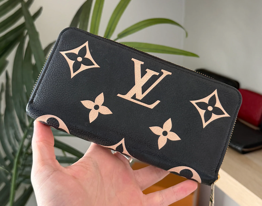 Louis Vuitton Bicolor Monogram Long Zip Wallet