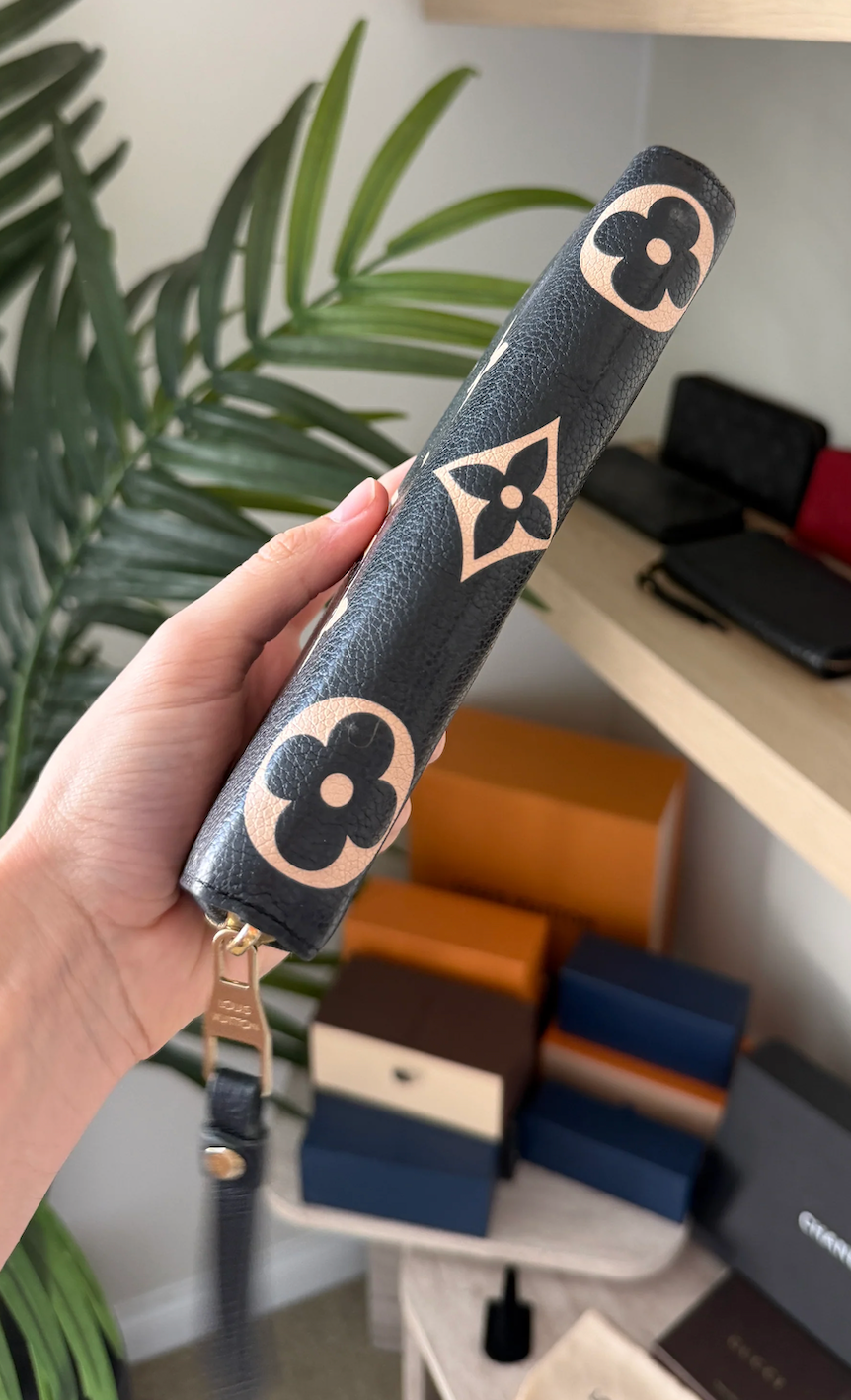 Louis Vuitton Bicolor Monogram Long Zip Wallet
